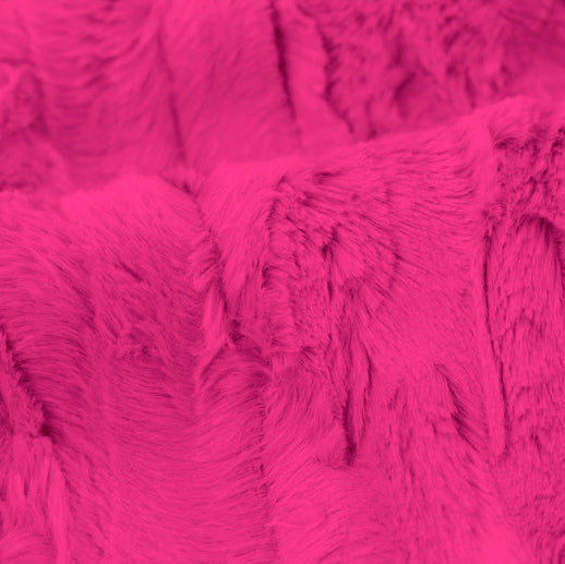 Luxe Cuddle Willow Think Pink Minky Fabric