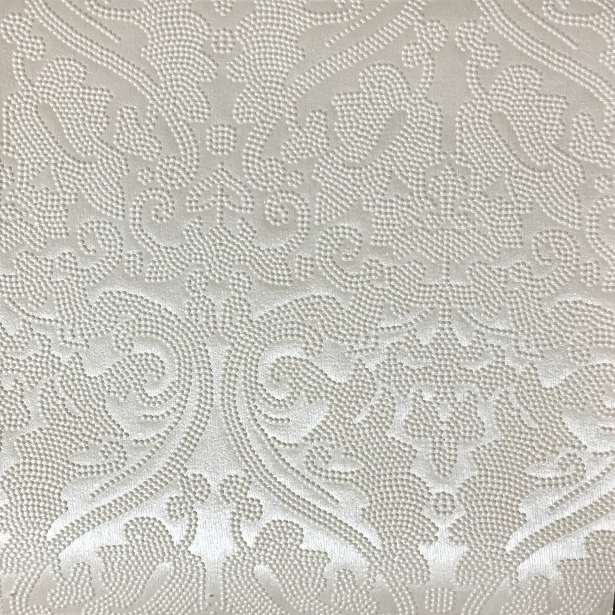 Vinyl Upholstery Fabric Parisian Embossed Damask