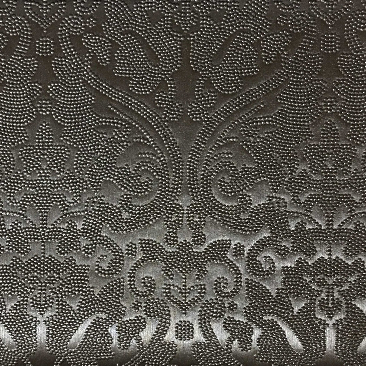 Vinyl Upholstery Fabric Parisian Embossed Damask