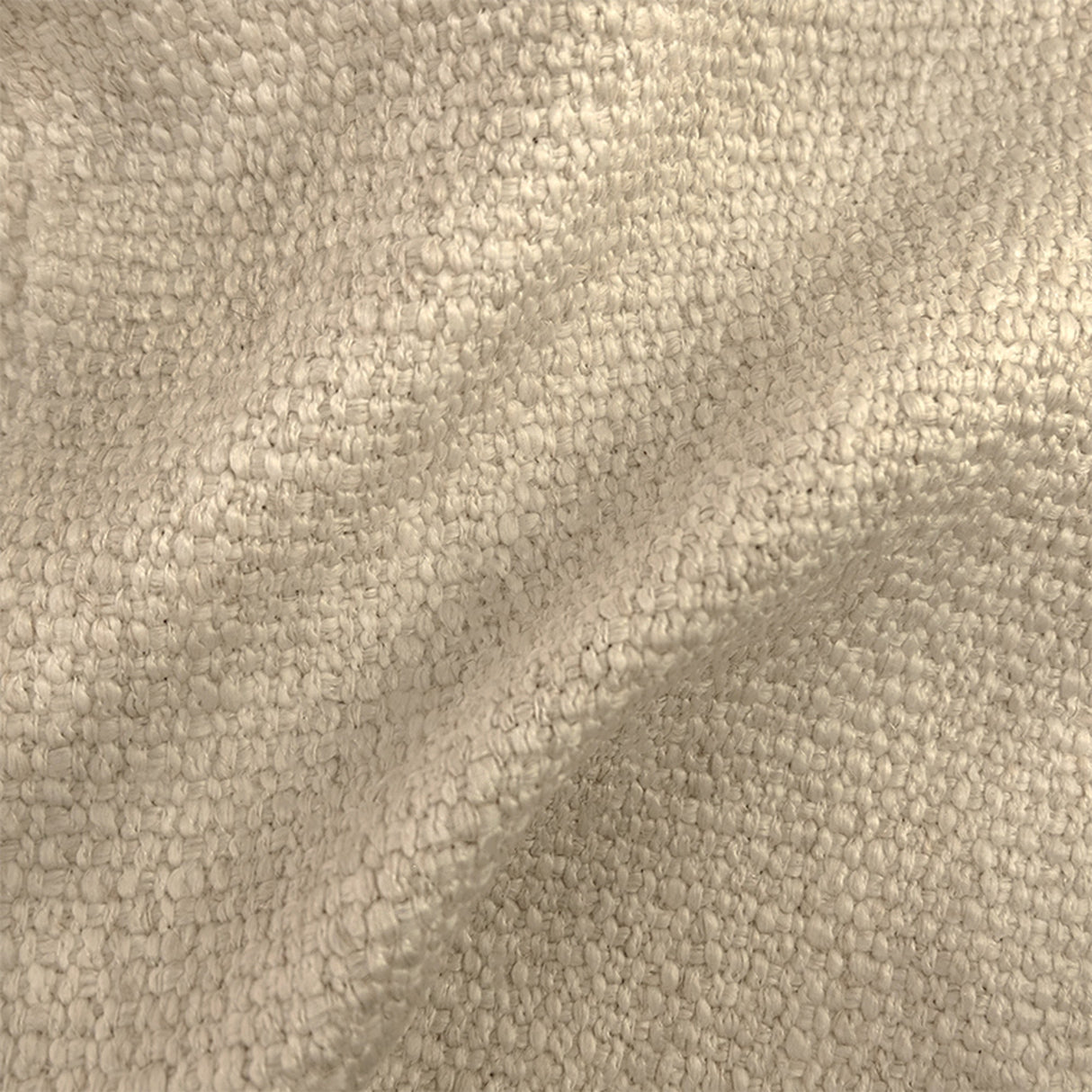 Madeo Linen Blend Fabric - Solid Boucle Texture, 55" Width (1 Yard)