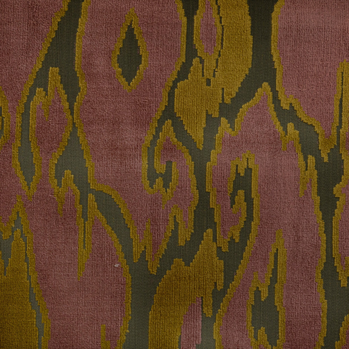 Cut Velvet Upholstery Fabric Maldives Abstract Pattern