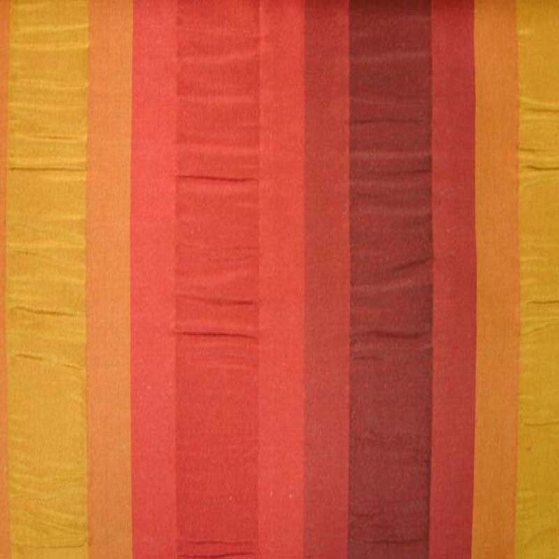 Martini Silk Fabric - Multi-Colored Stripe, 54" Width (1 Yard)