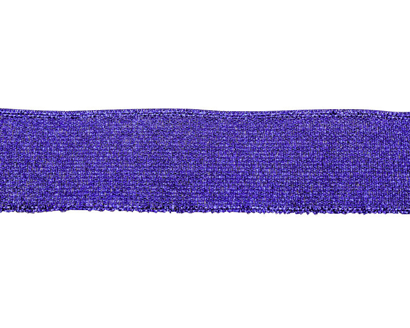 7/8" x 25 Yards Royal Blue Metallic Taffeta Gift Ribbon