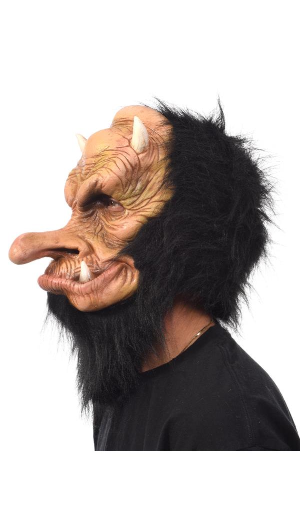 Authentic Teddy the Troll Latex Mask for Halloween Parties Costume Events and Themed Gatherings