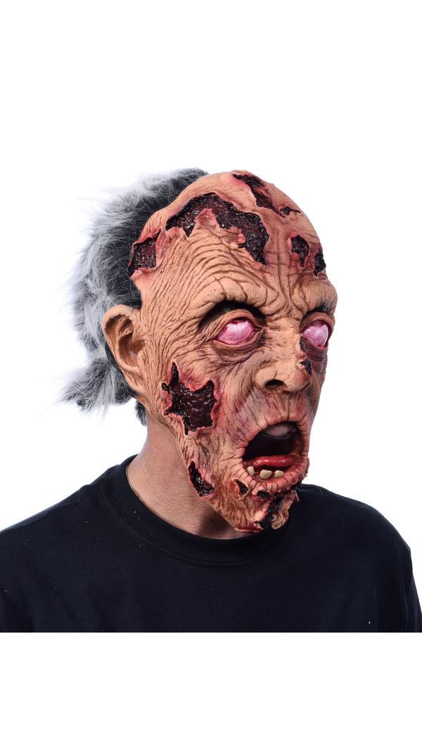 He's Appealing Latex Mask for Halloween Zombie Walks and Parties