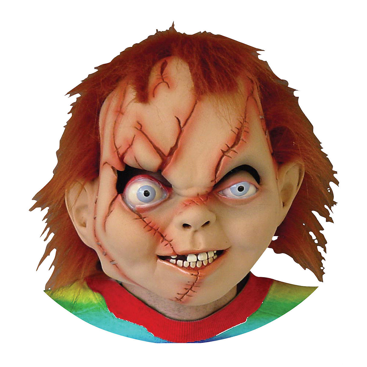 Chucky Seed Latex Mask for Halloween Scares and Costume Parties