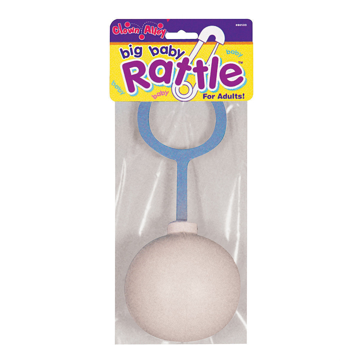 Durable Adult Baby Rattle for Costume Parties Fun Events and Gag Gifts