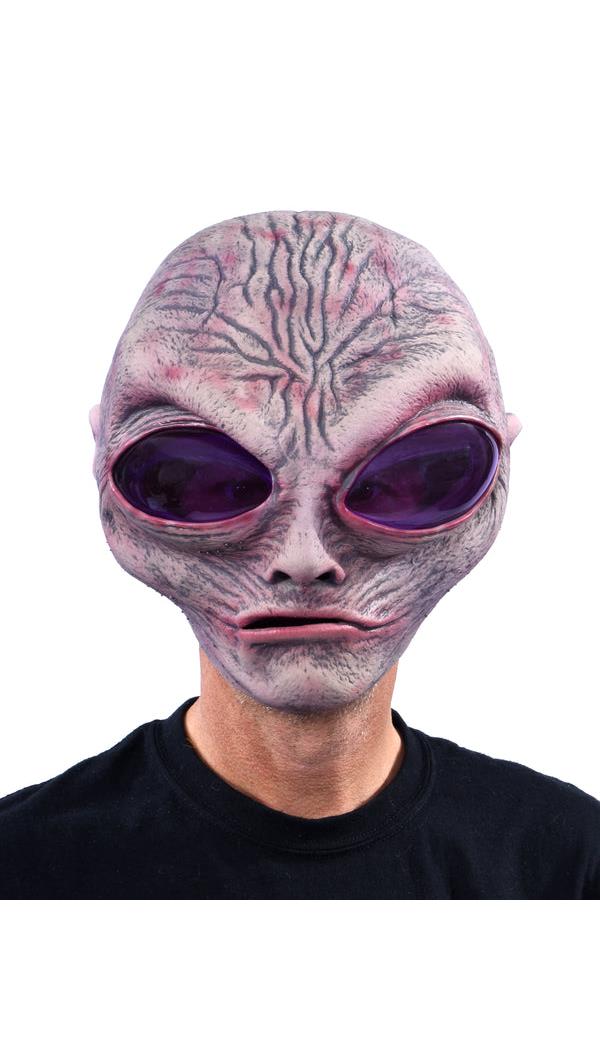Alien Grey Mask for Mysterious Halloween Costumes and Parties