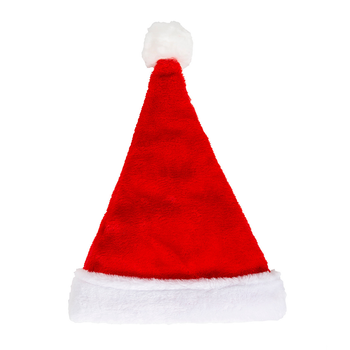 Red Plush Santa Hat
