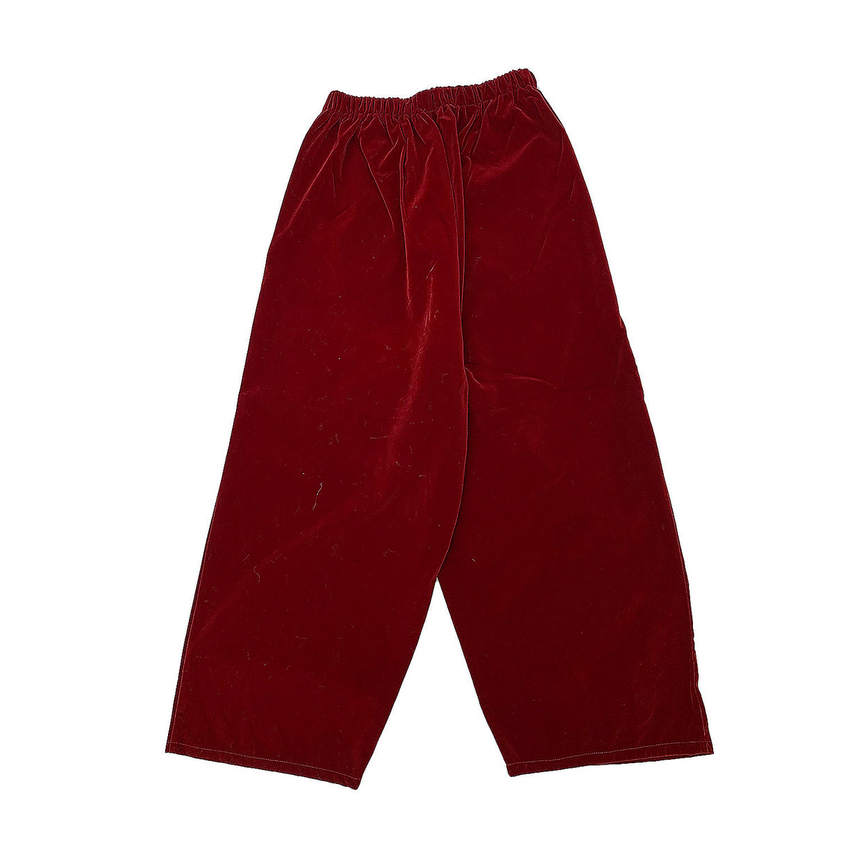 Burgundy Velvet Santa Pants for Christmas Holiday Events and Santa Costume Celebrations