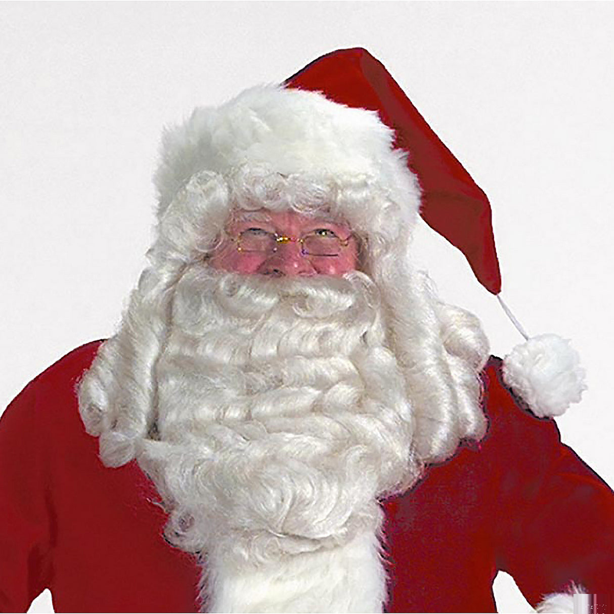 Burgundy Velvet Santa Hat for Christmas Parties and Holiday Celebrations