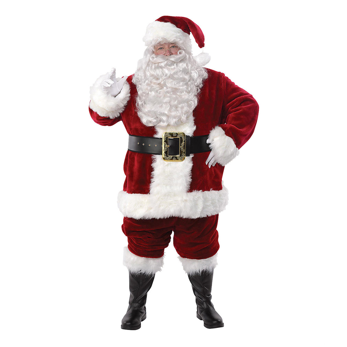 Majestic Santa Claus Suit for Christmas Parties and Holiday Events Delight