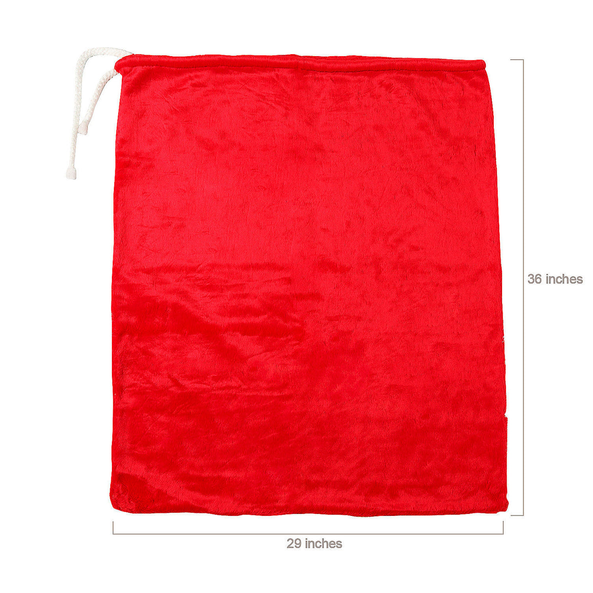 Plush Santa Toy Bag