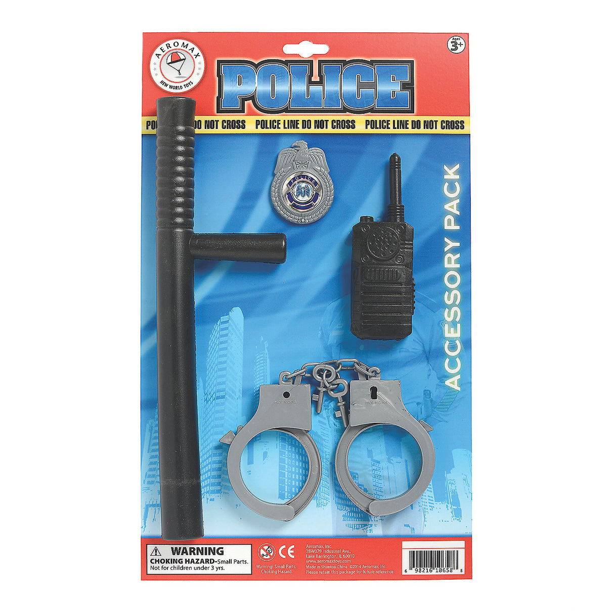 Police Officer Child Accessory for Halloween Dress-Up Parties and Creative Playtime Adventures