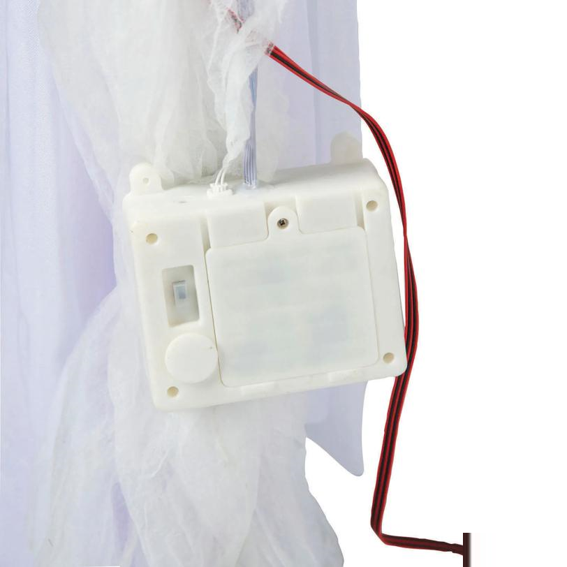 47 1/4" Talking Light-Up White Ghosts - Set of 3