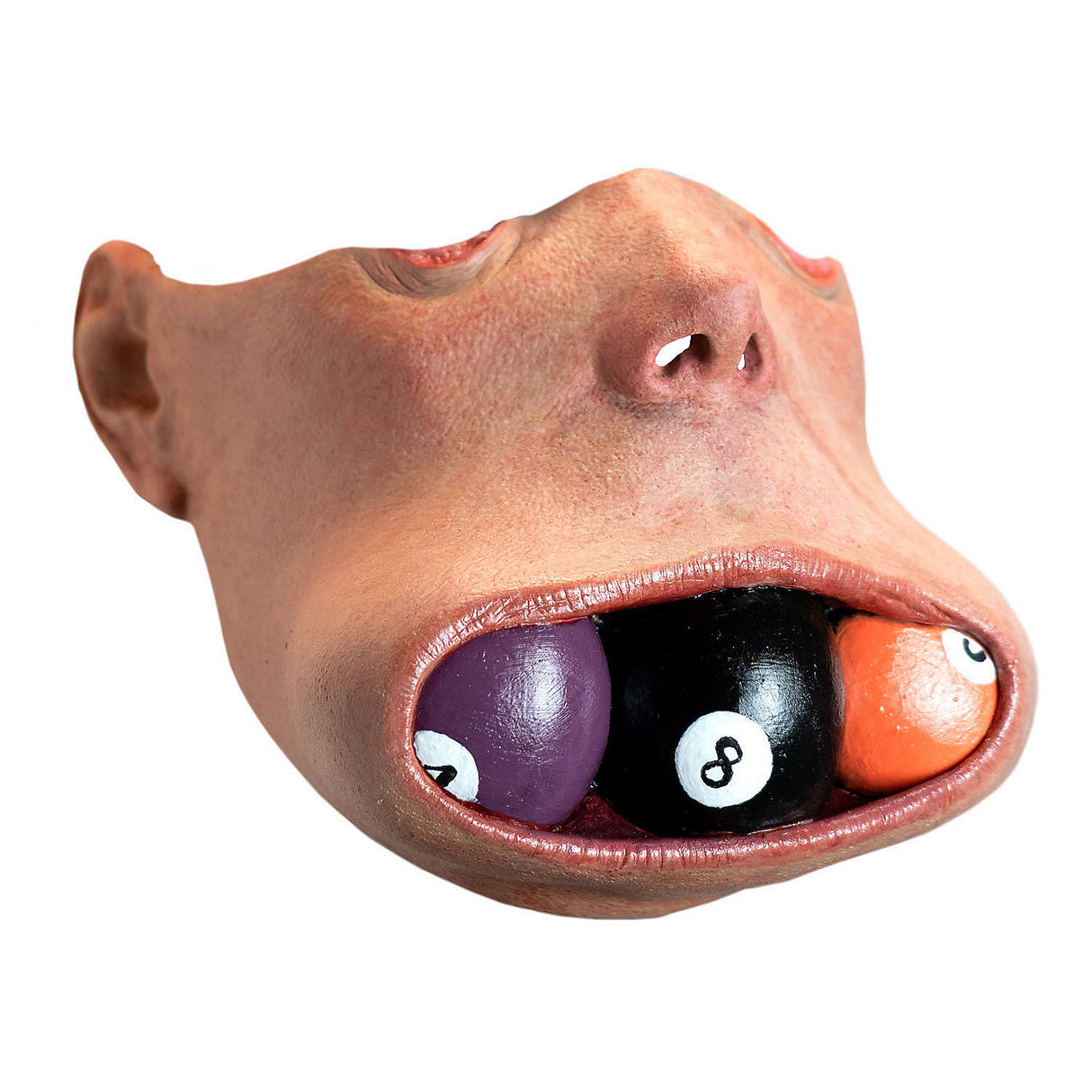 Comfortable Tinsley Transfers 3 Ball Charlie Half Mask for Halloween Parties and Costume Events