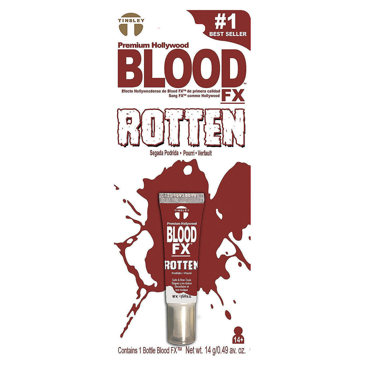 Premium Rotten Dry Blood FX for Halloween Theatre Film and Special Effects Makeup