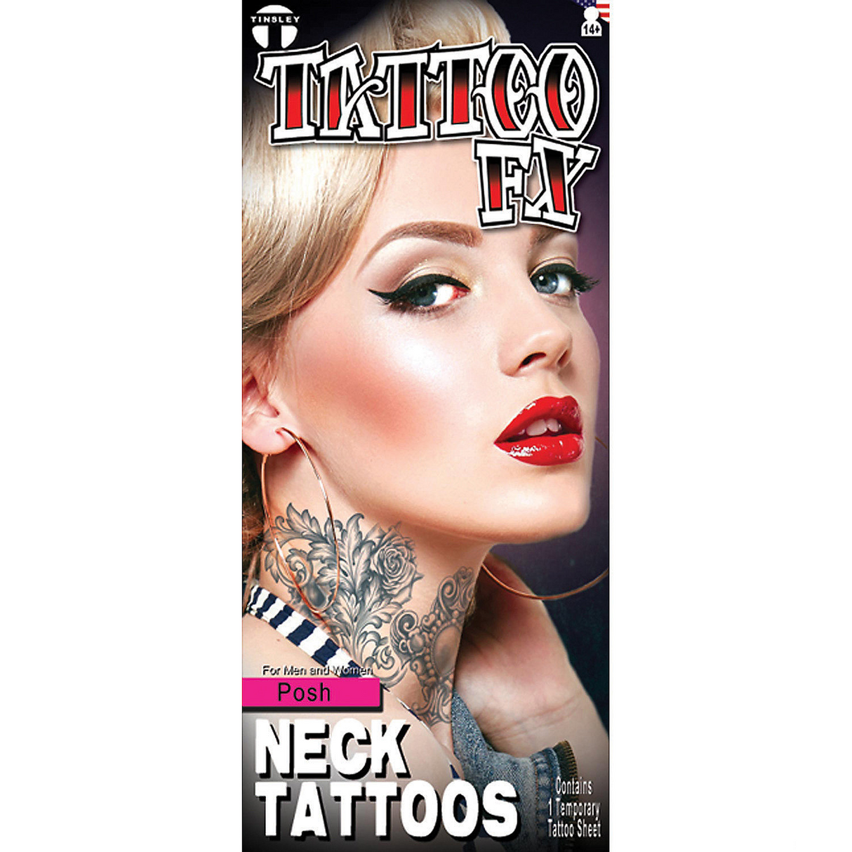 POSH NECK TATTOO FX
