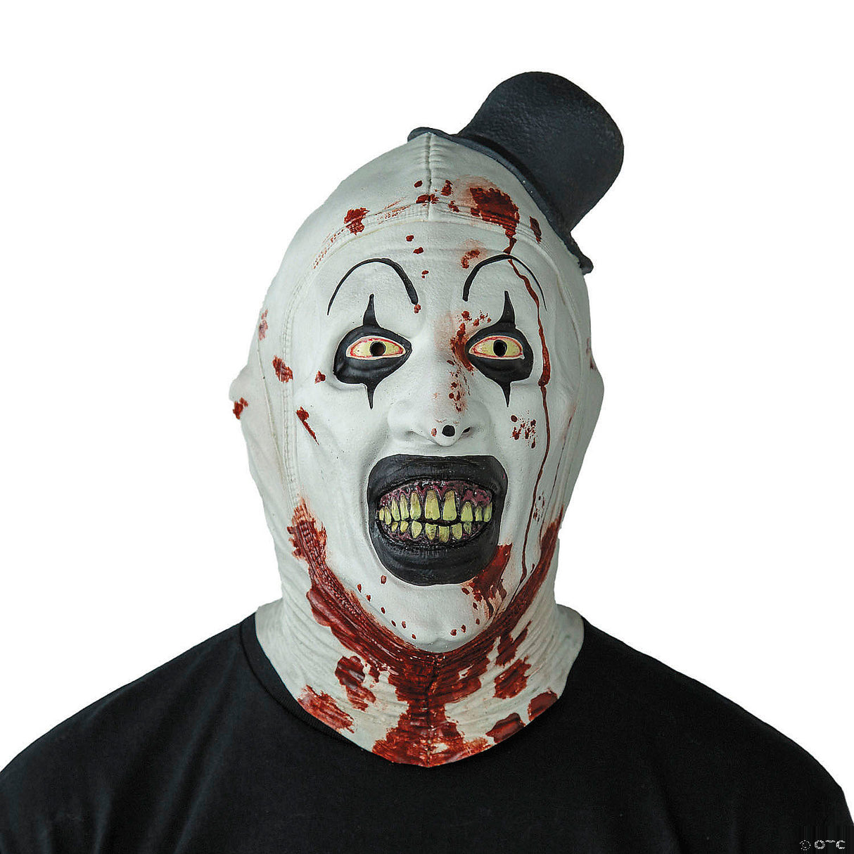 Authentic Terrifier Art the Clown Bloody Overhead Mask for Halloween Horror Events and Costume Parties