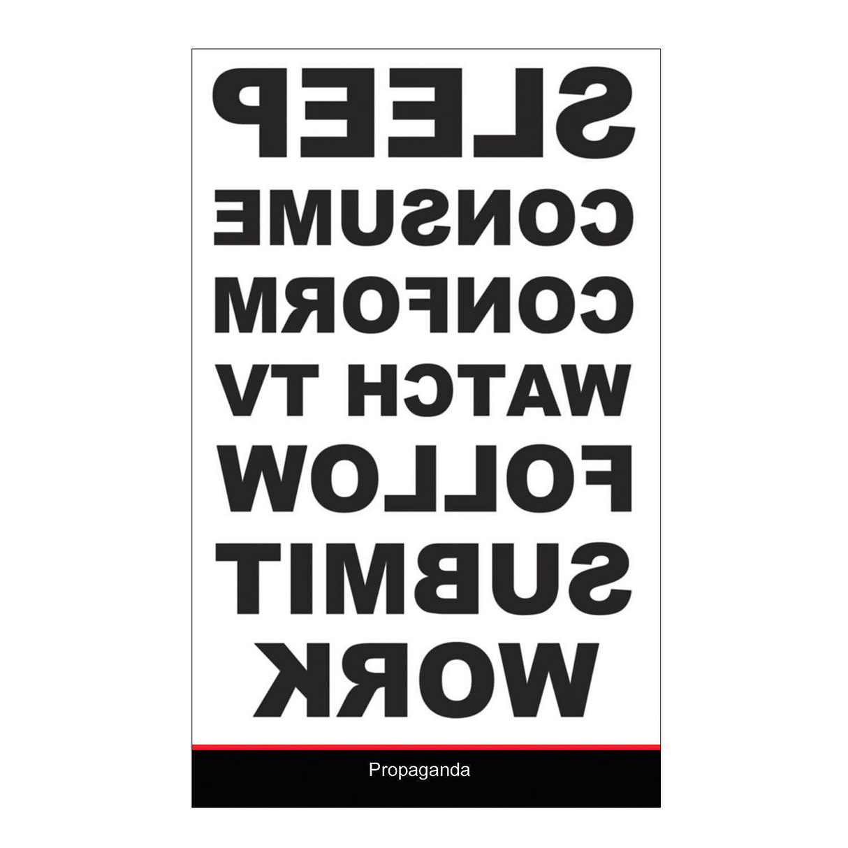 Tinsley Transfers They Live Propaganda Temporary Tattoo