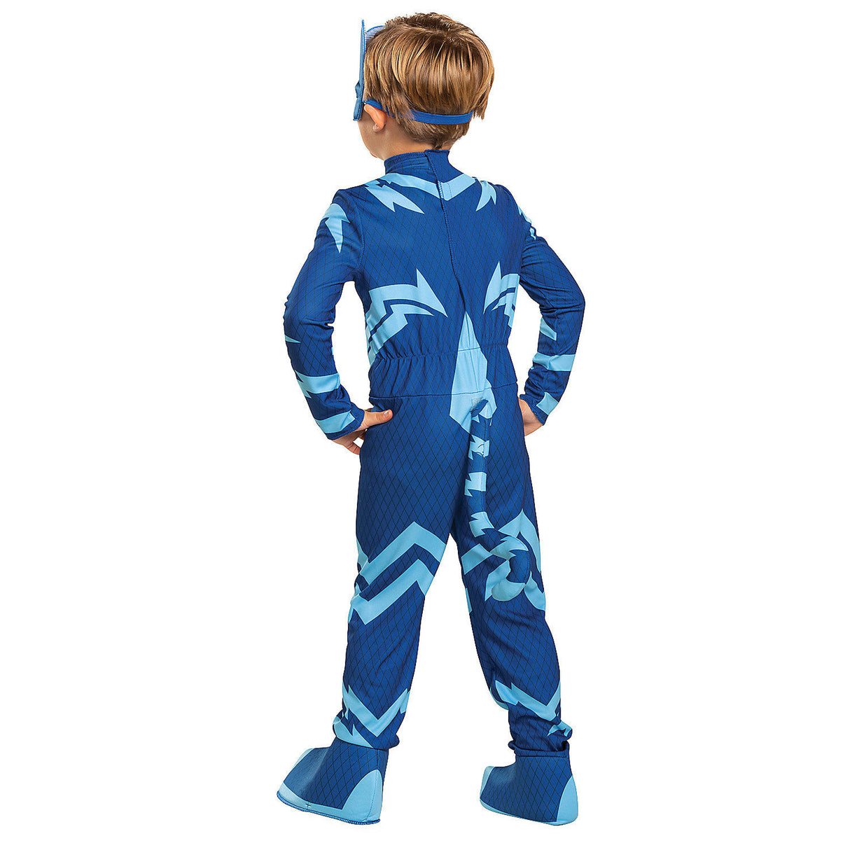 Toddler Deluxe PJ Masks Catboy Costume with Light-Up Chest for Halloween Playtime Adventures and Community Events