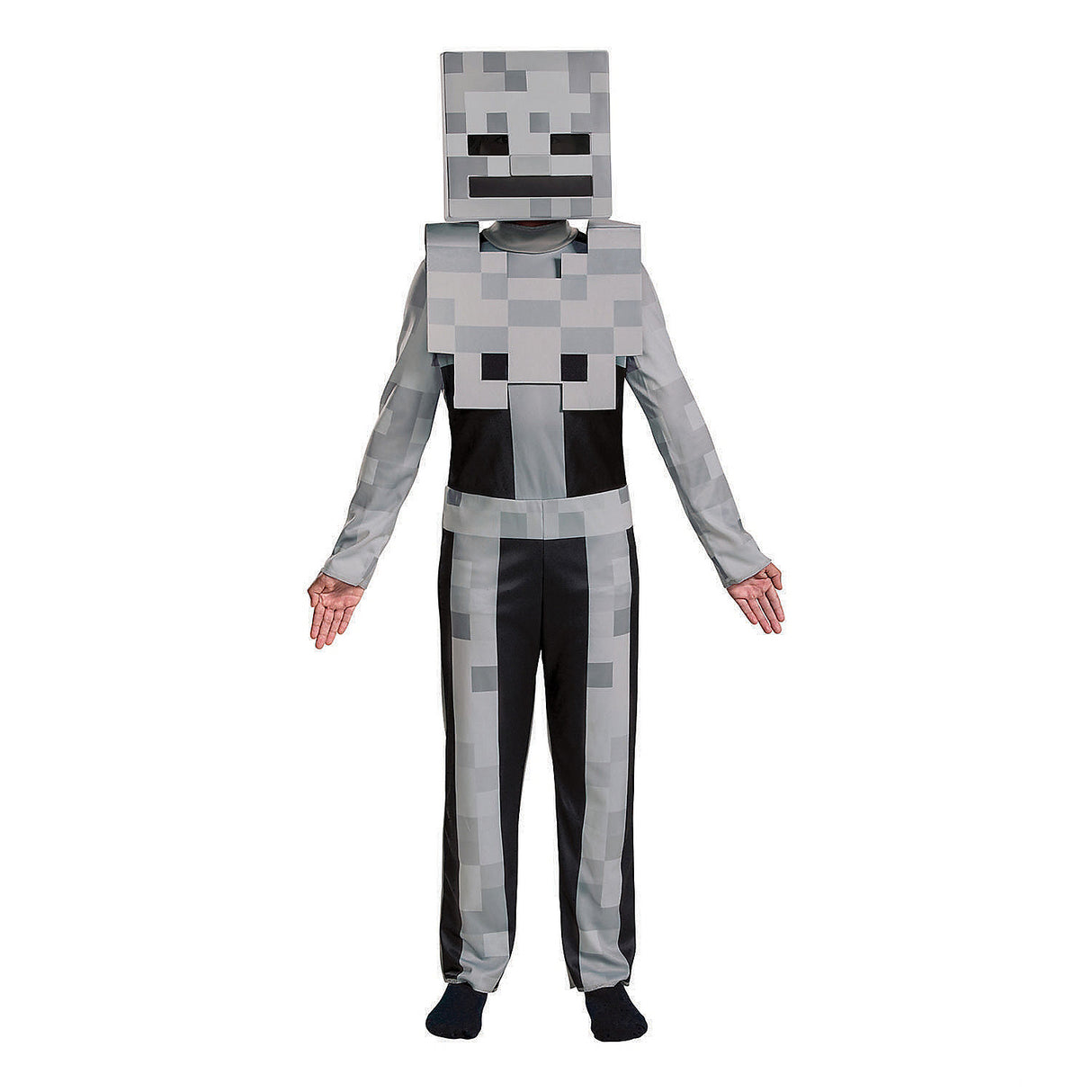 Minecraft Skeleton Classic Costume for Kids Halloween Parties and Themed Celebrations