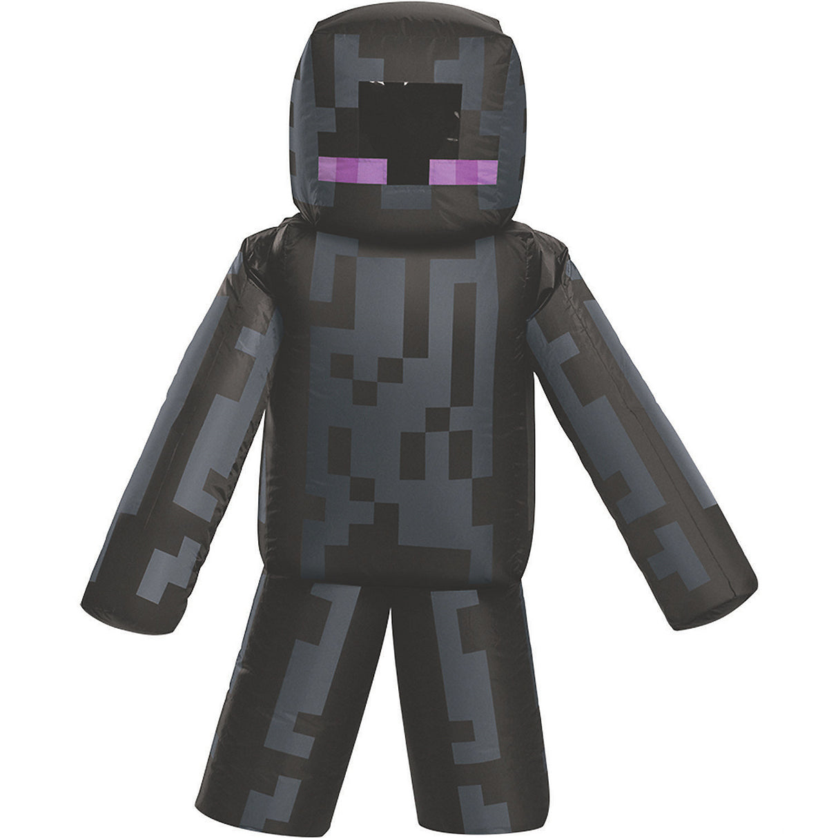 Inflatable Enderman Child Costume for Halloween Parties and Minecraft Themed Events