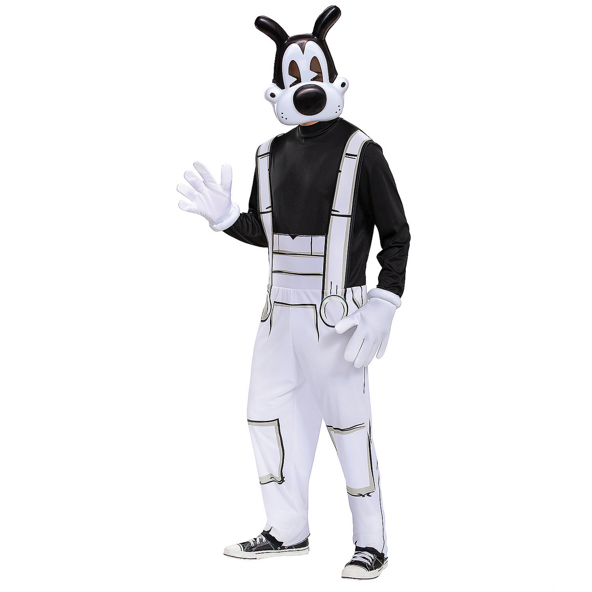 Bendy and the Ink Machine Boris Adult Costume for Halloween Parties and Game-Themed Events