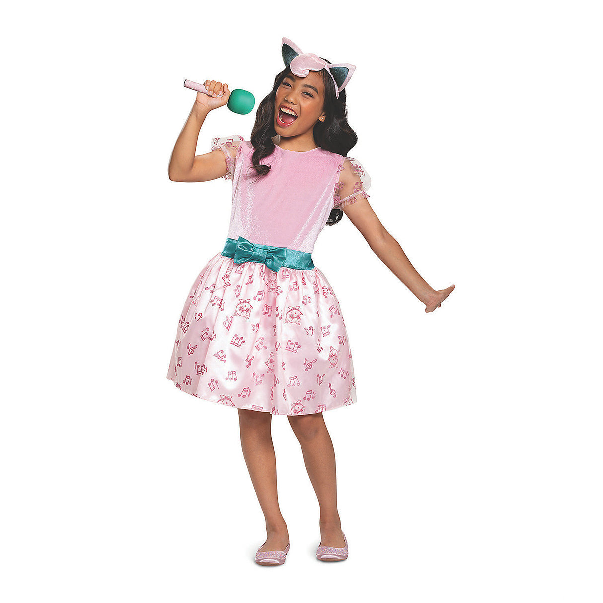 Jigglypuff Girl Costume for Halloween Parties and Pokemon Themed Events
