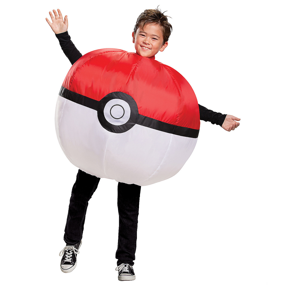Fun Kids Inflatable Poké Ball Costume for Halloween Community Events and Creative Play