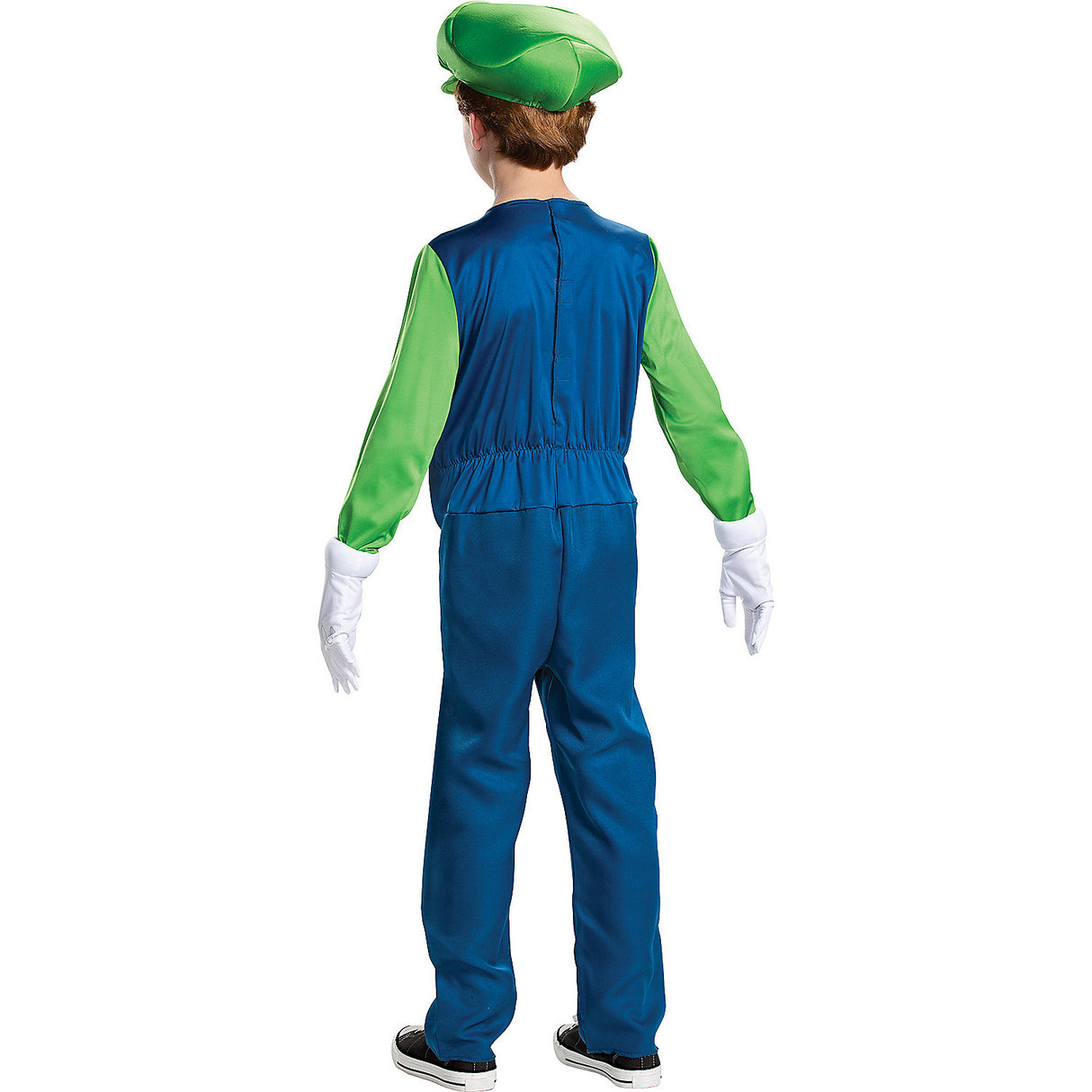 Luigi Deluxe Child Costume for Halloween Parties Kids Events and Super Mario Adventures