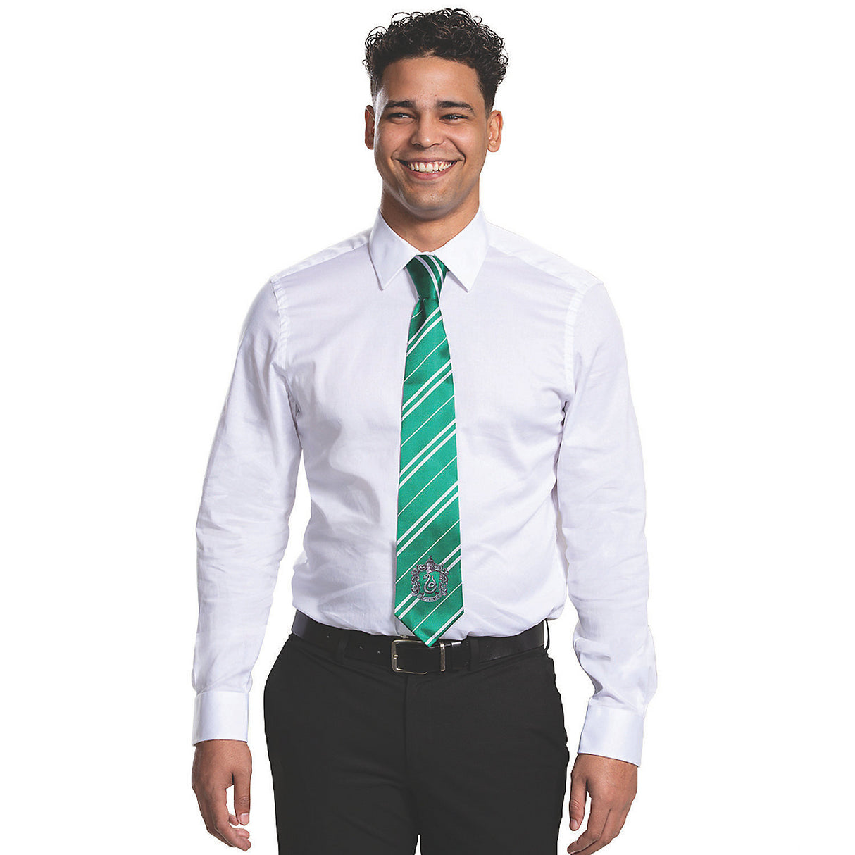 Magical Slytherin Tie for Harry Potter Fans Dress Up Events and Halloween Costumes