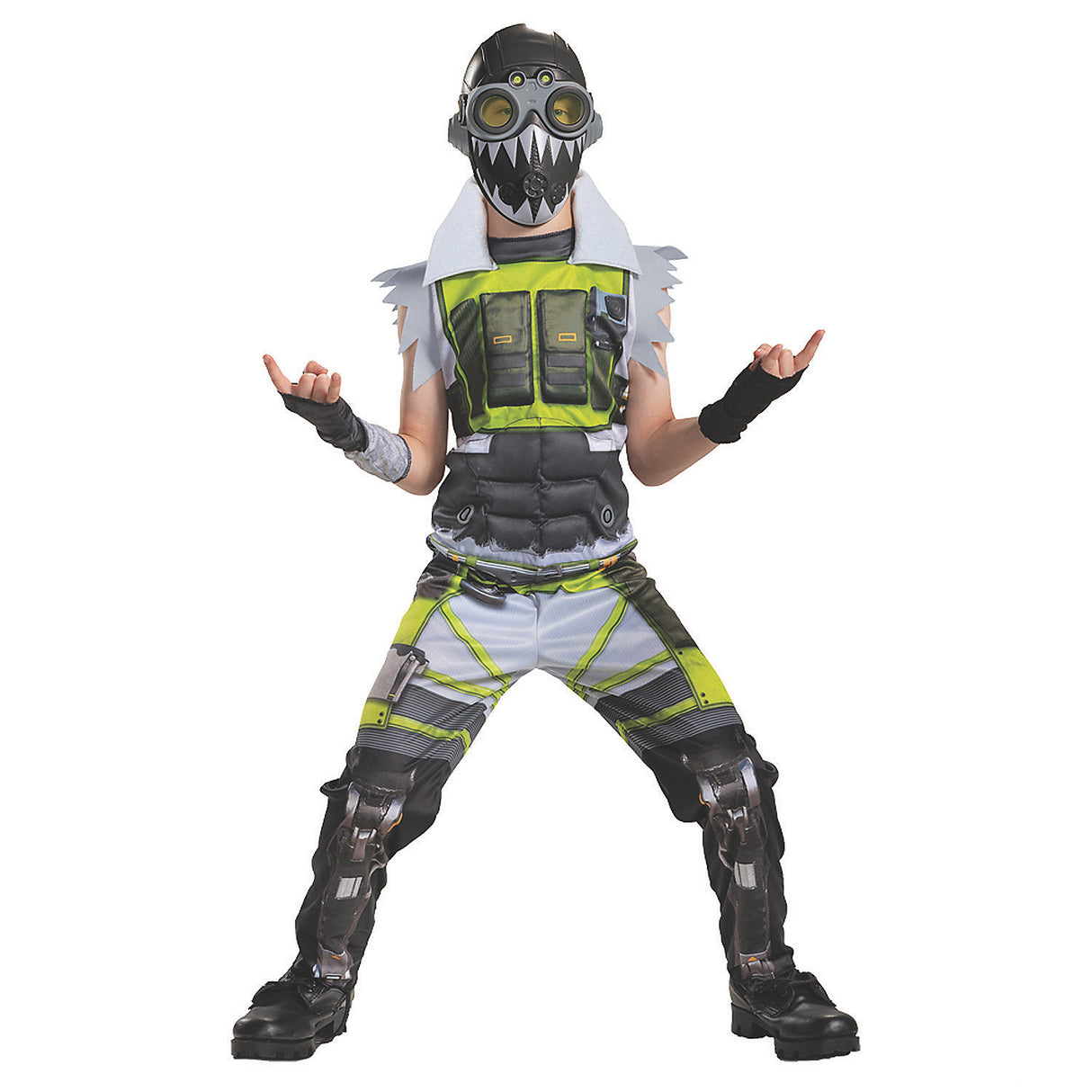 Deluxe Octane Classic Muscle Costume for Kids Inspired by Apex Legends for Halloween and Role-Playing Adventures