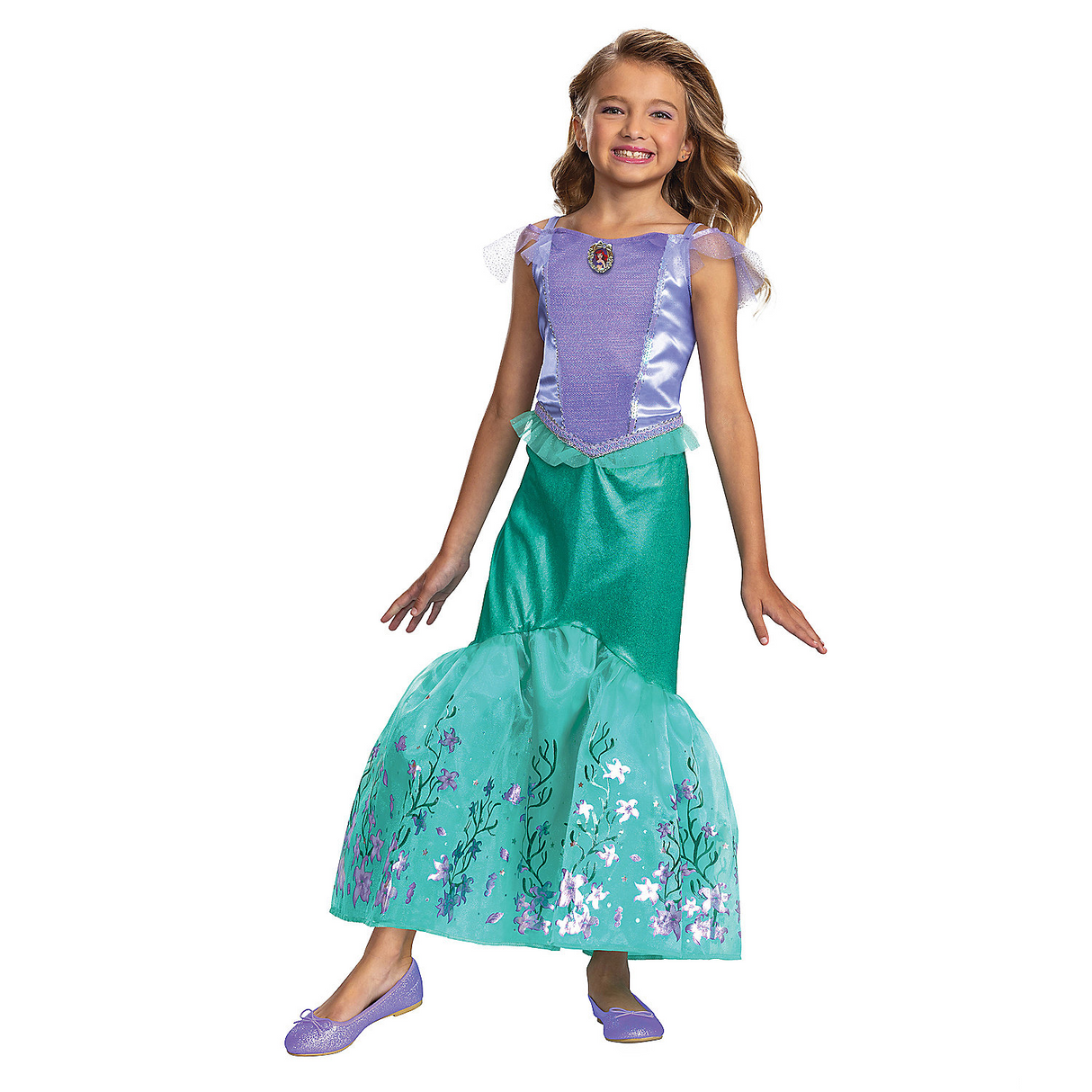 Kid's Deluxe Little Mermaid Ariel Costume