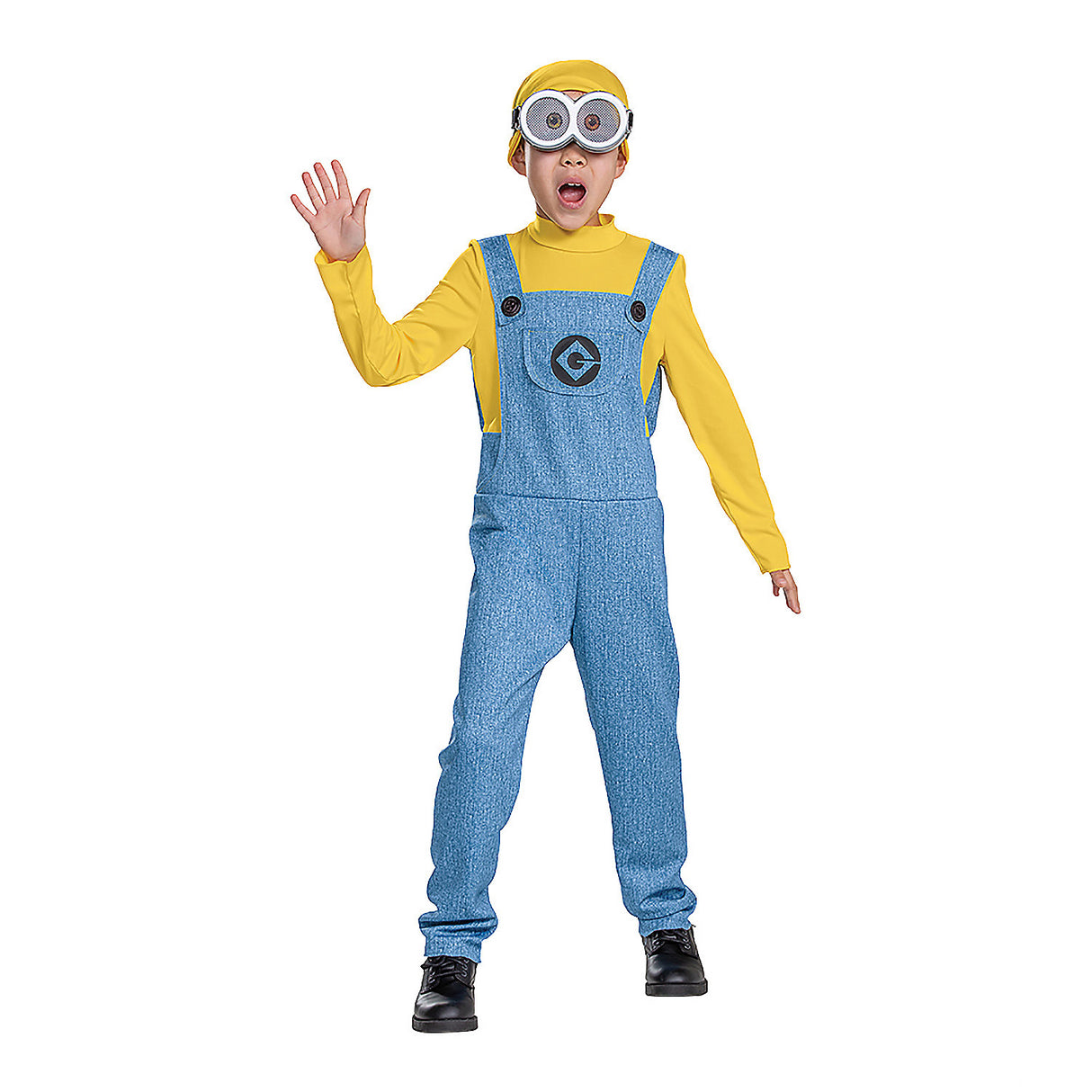 Kids Minions Bob Costume for Halloween Parties and Superhero Dress-Up Events