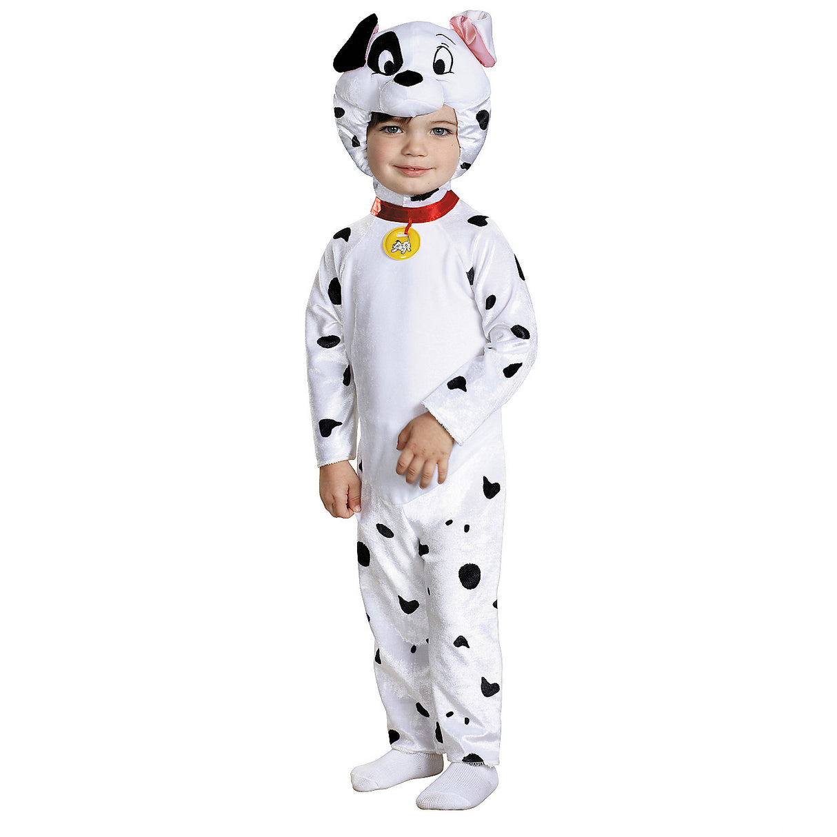 Adorable Baby Classic 101 Dalmatians Puppy Costume for Halloween Dress Up Family Themes and Playtime Fun