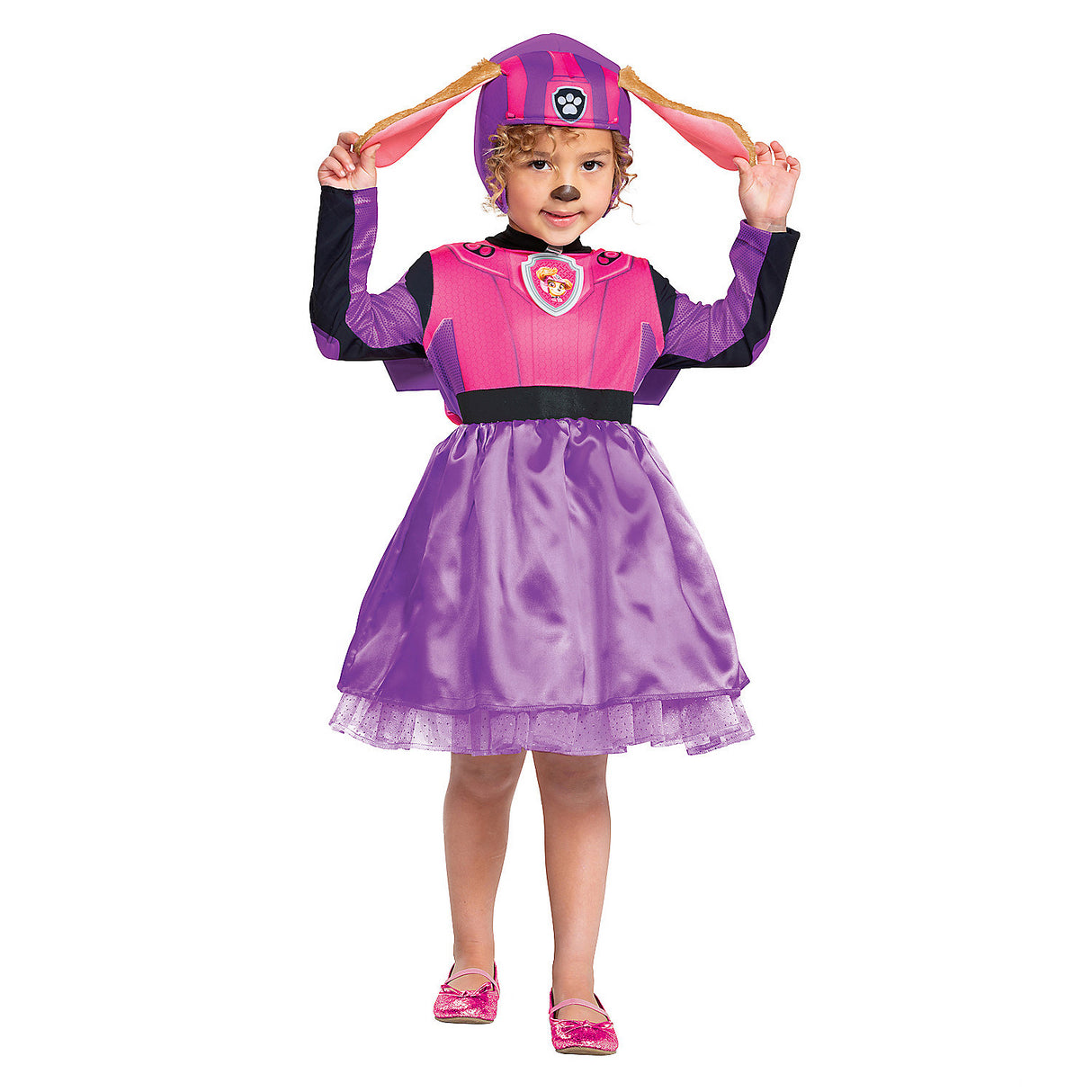 Deluxe Toddler Paw Patrol Skye Costume for Halloween Dress Up and Imaginative Play
