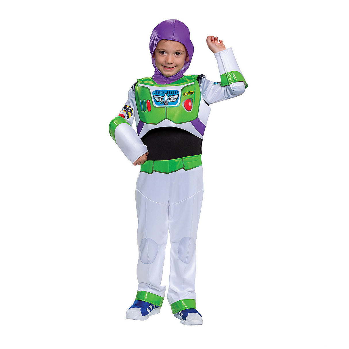Kid's Buzz Lightyear Adaptive Costume for Halloween School Events and Superhero Adventures