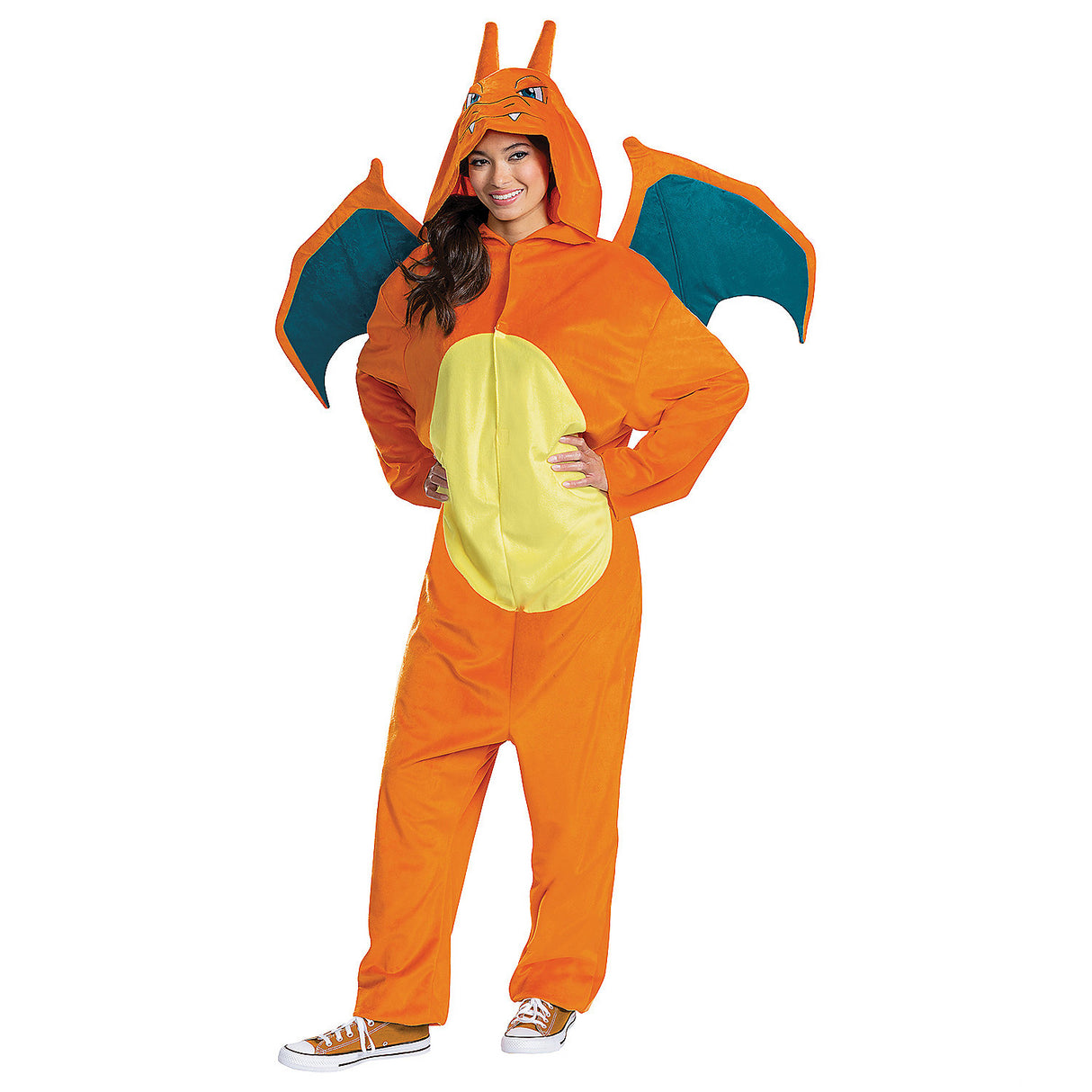 Deluxe Charizard Costume for Halloween Themed Parties and Fun Group Dress Ups