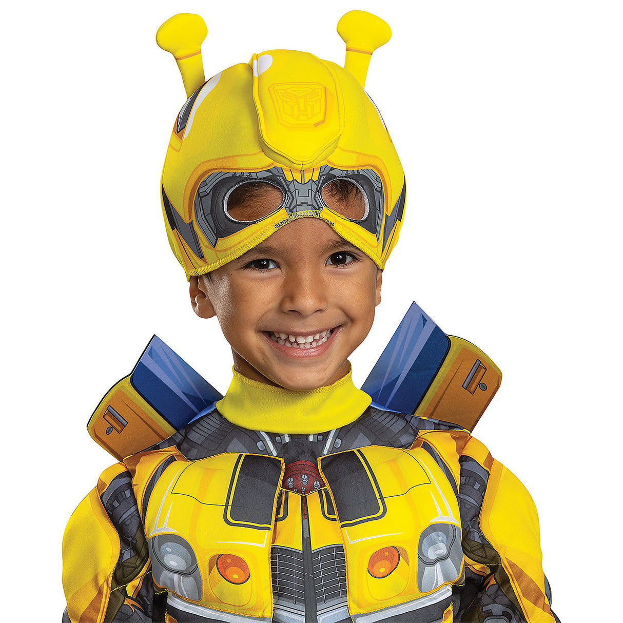 Toddler Classic Muscle Bumblebee Costume for Transformers Movie Fans and Playtime Adventures