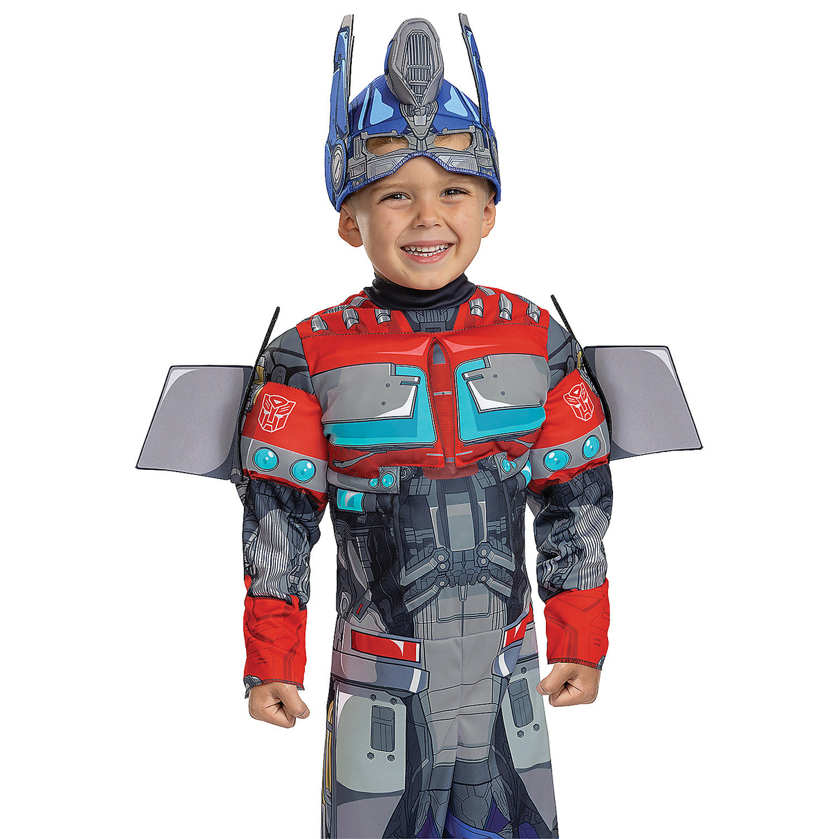 Toddler Classic Muscle Transformers Optimus Prime T7 Costume