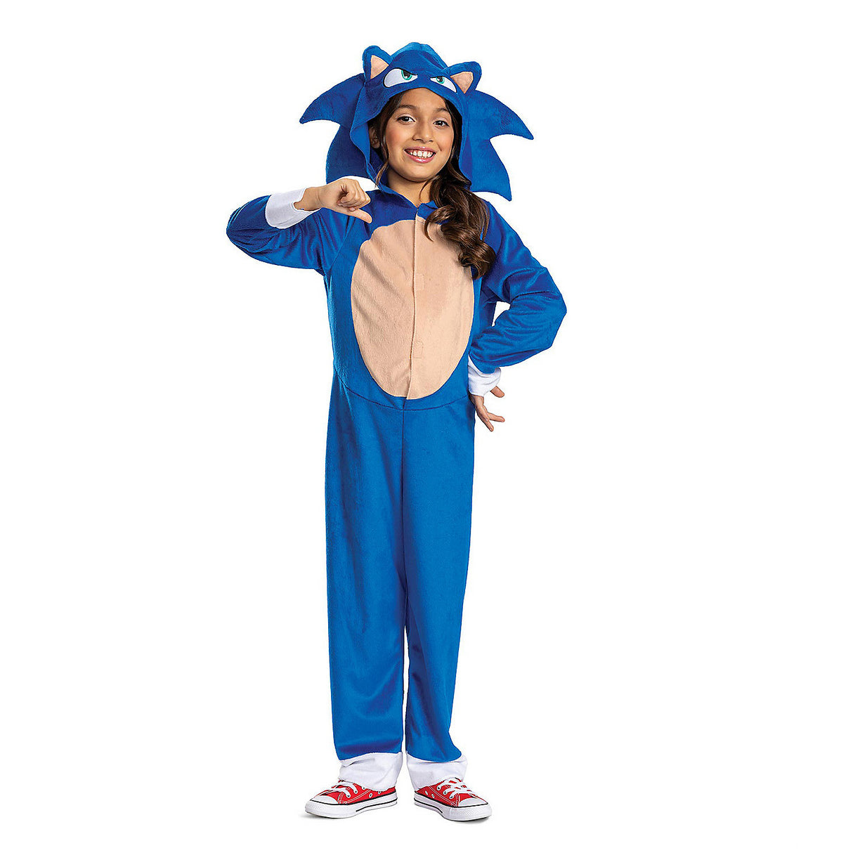 Officially Licensed Sonic Movie Costume for Kids Halloween Parties and Superhero Play
