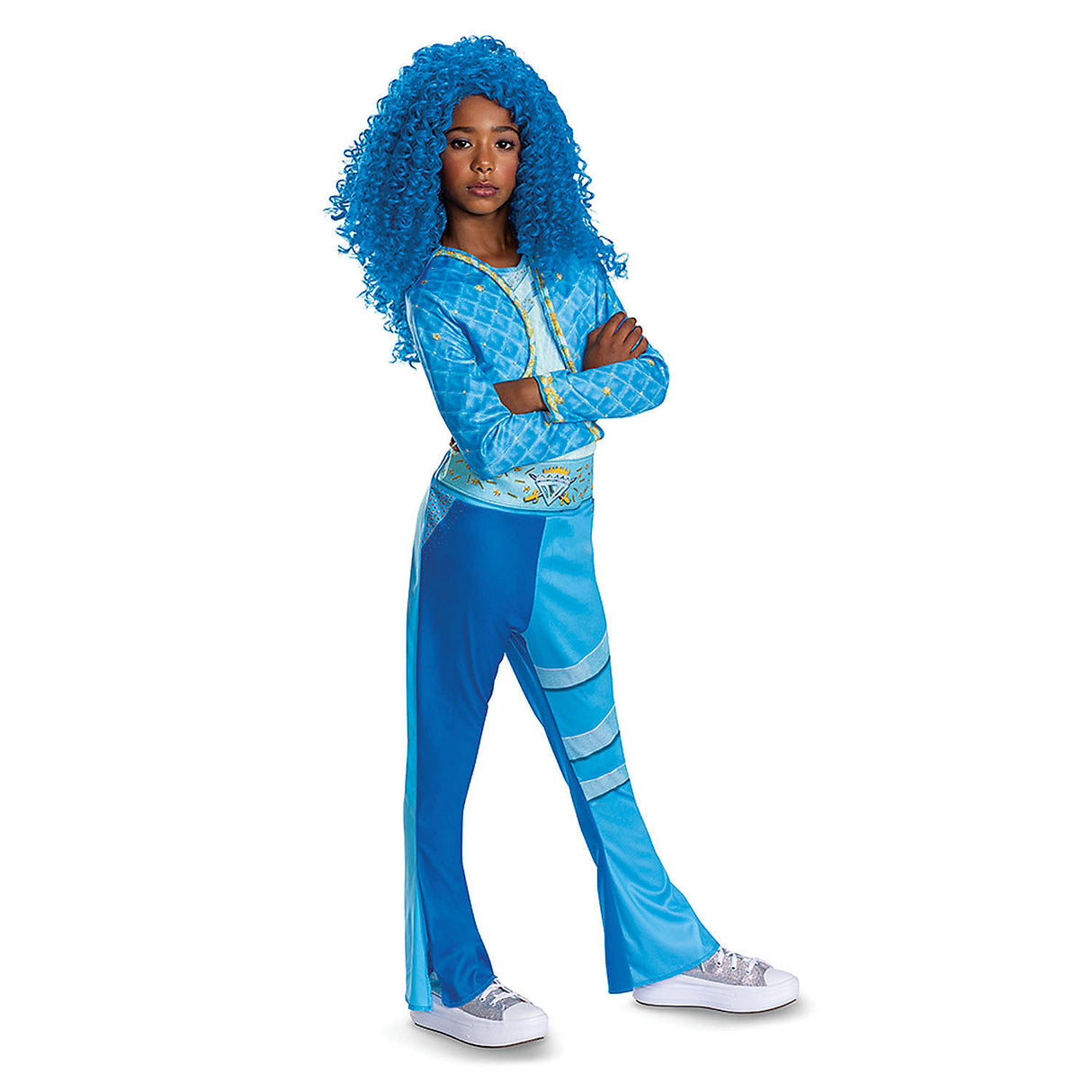 Classic Disney Descendants 4 Chloe Charming Costume for Girls Halloween Parties and Dress-Up Fun