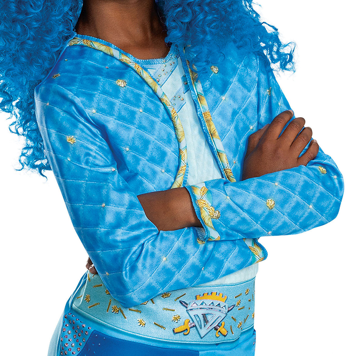 Classic Disney Descendants 4 Chloe Charming Costume for Girls Halloween Parties and Dress-Up Fun