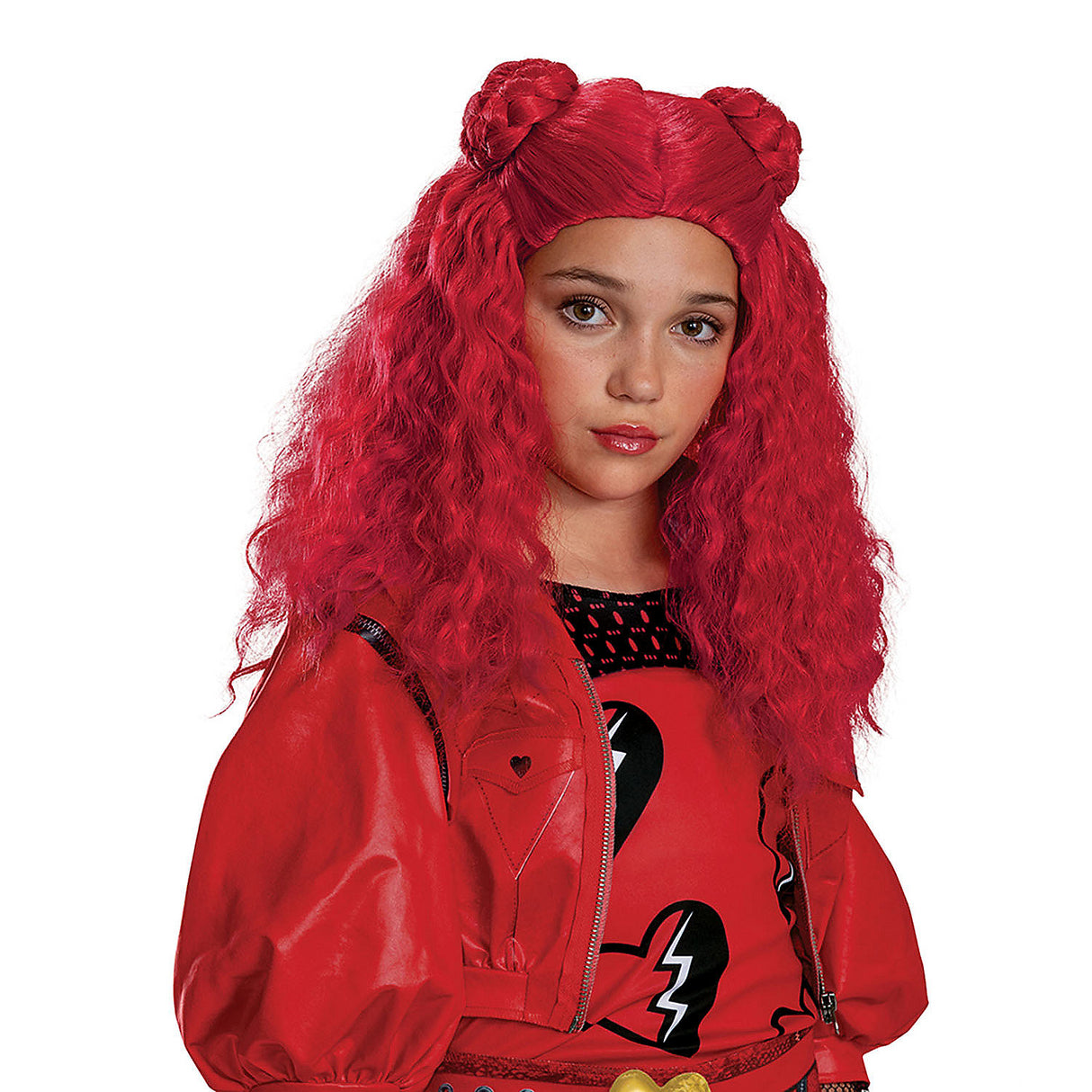 Disney Descendants Red Princess Wig for Dress Up Adventures Costume Parties and Themed Events