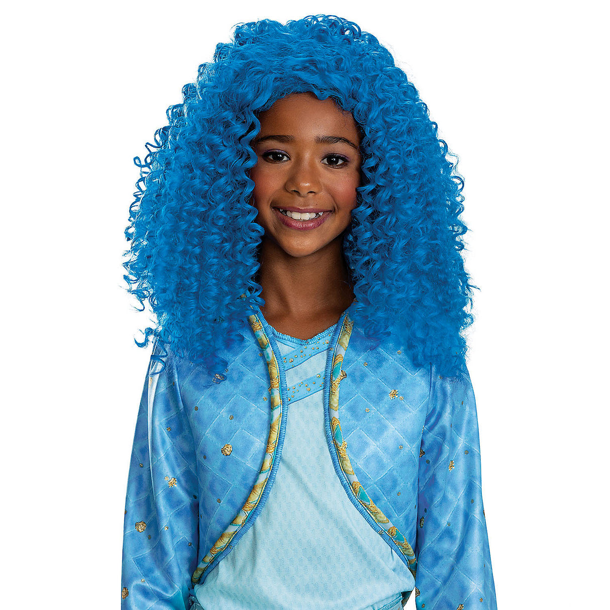 High-Quality Girl's Disney Descendants 4 Chloe Charming Wig for Halloween Dress Up Parties and Themed Play