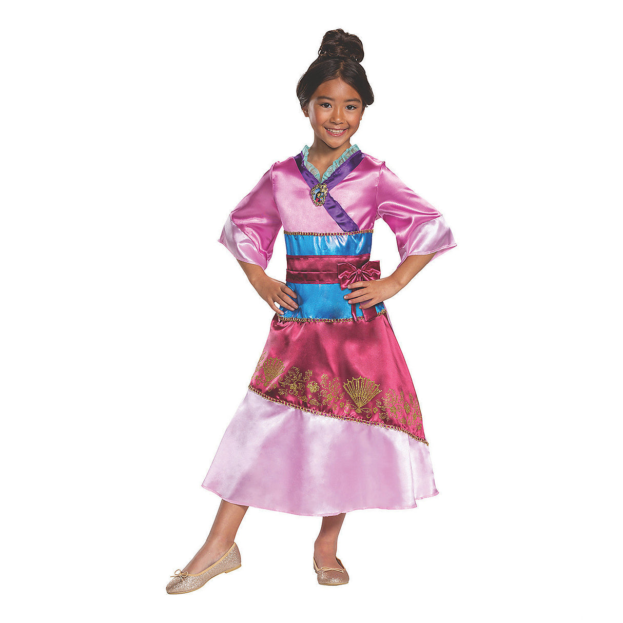 Mulan Classic Costume for Kids Birthday Parties Halloween and Imaginative Play Adventures