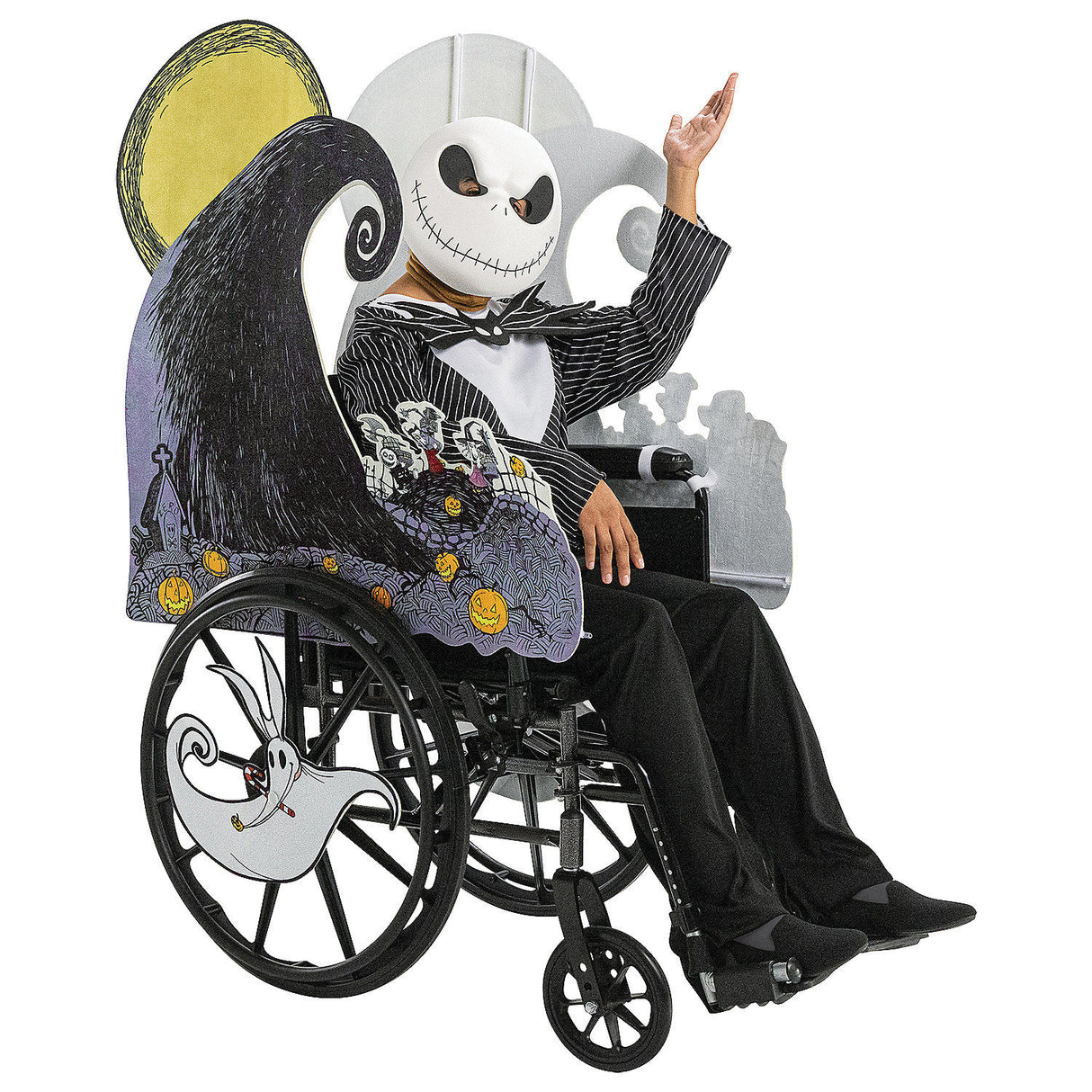 Adult Nightmare Before Christmas Jack Adaptive Costume for Halloween Theme Parties and Creative Dress Up