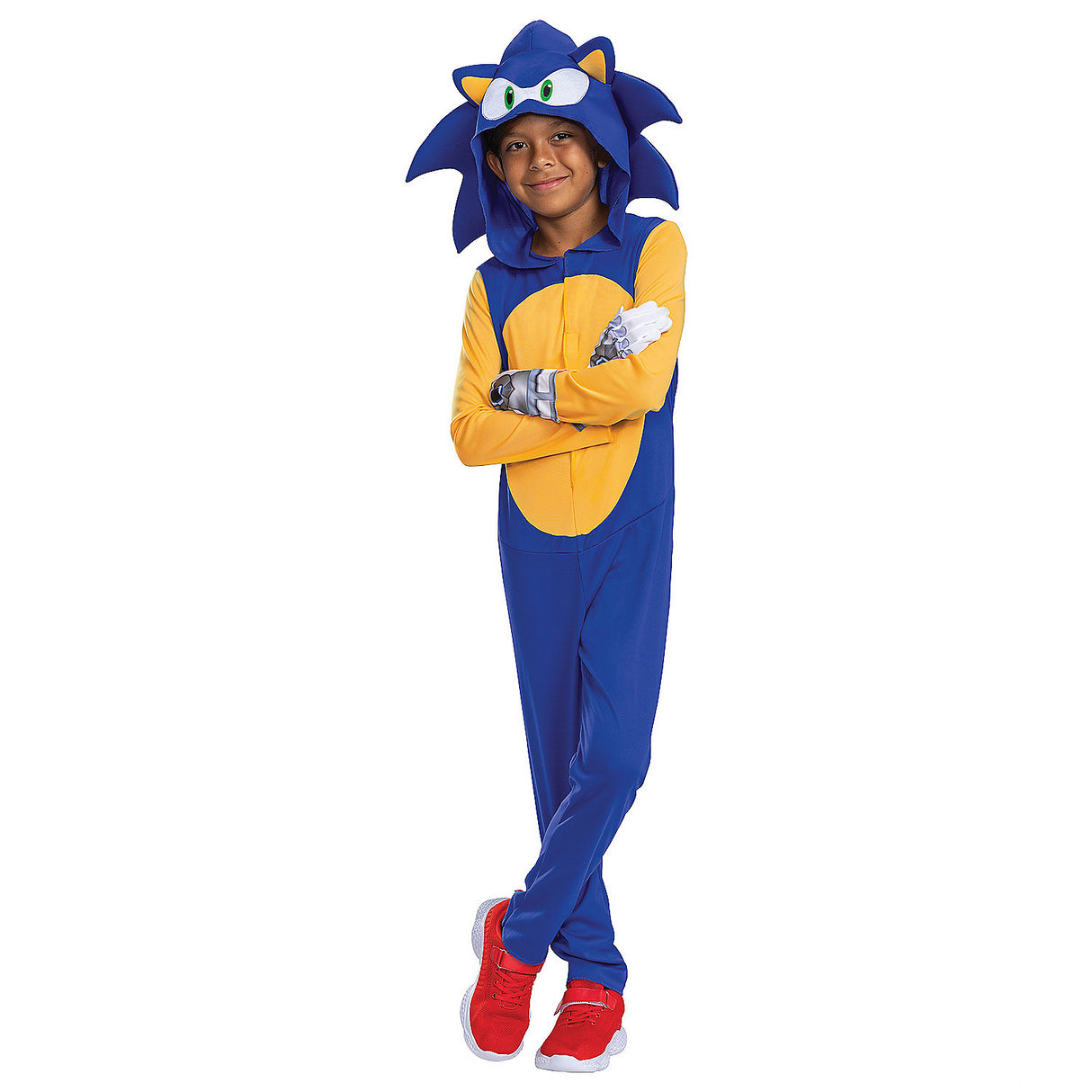 Kid's Classic Sonic Prime Costume for Halloween Adventures Community Events and Imaginative Play