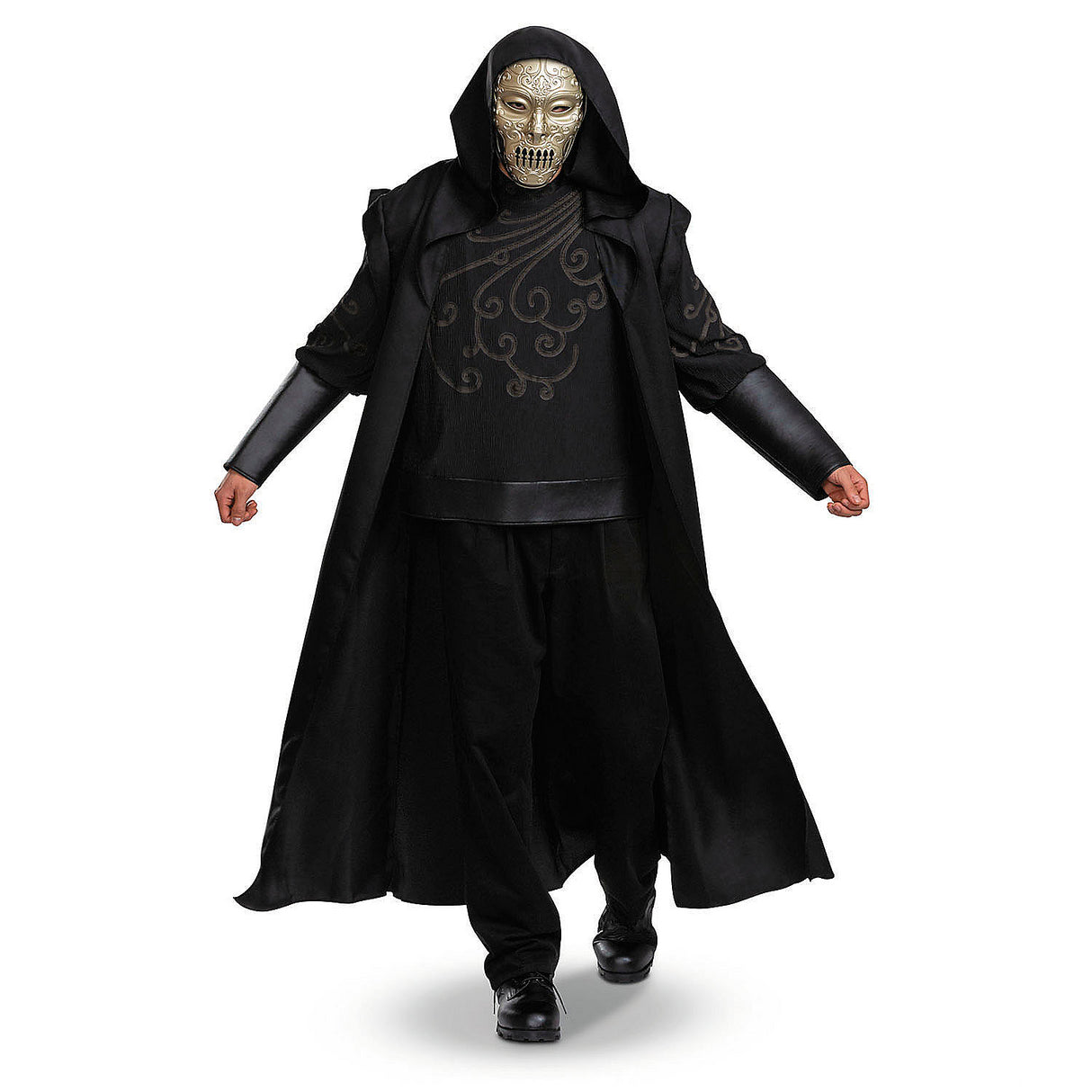Deluxe Harry Potter Death Eater Costume for Halloween Theme Parties and Cosplay Events